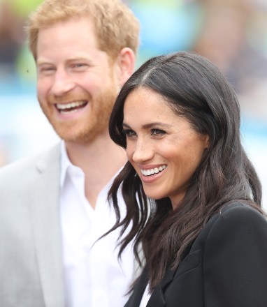 Prince Harry and Meghan Duchess of Sussex visit Croke Park, home of Ireland's largest sporting organisation, the Gaelic Athletic Association
Prince Harry and Meghan Duchess of Sussex visit to Dublin, Ireland - 11 Jul 2018