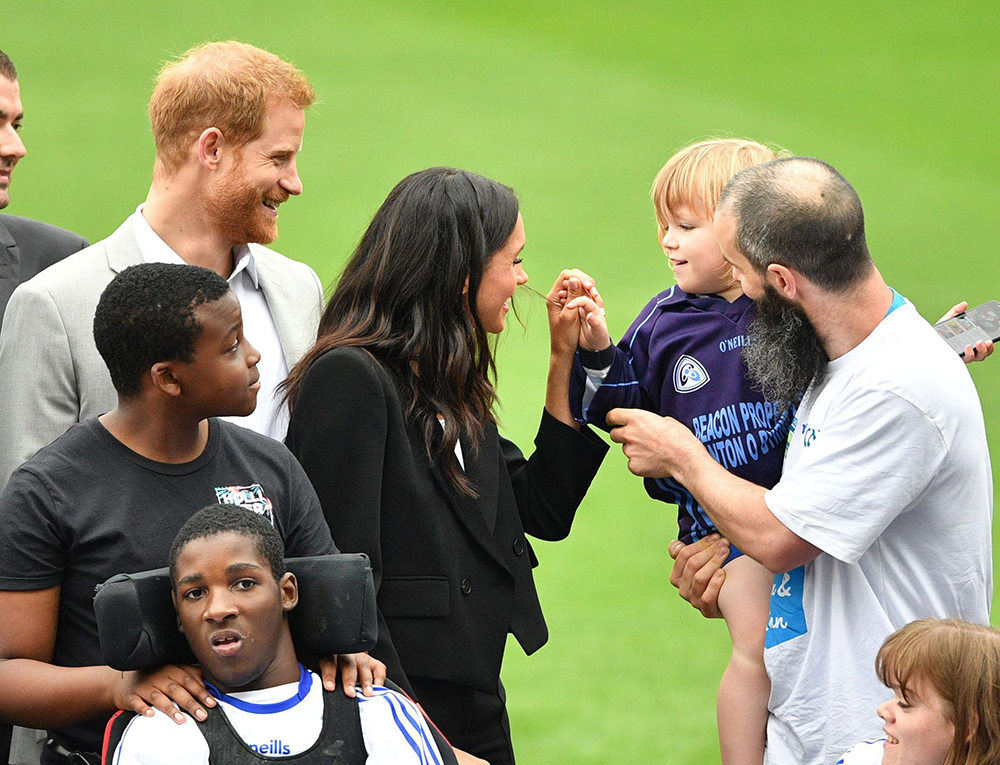 Prince Harry and Meghan Duchess of Sussex visit to Dublin, Ireland - 11 Jul 2018