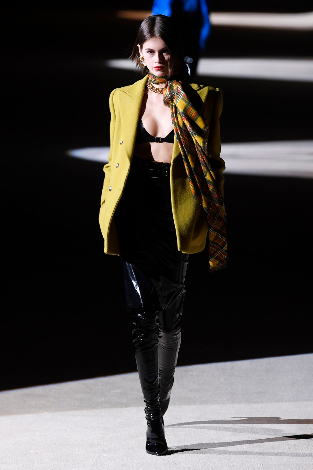 Saint Laurent show, Runway, Fall Winter 2020, Paris Fashion Week, France - 25 Feb 2020