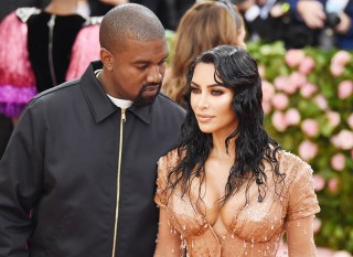 Kanye West and Kim Kardashian West
Costume Institute Benefit celebrating the opening of Camp: Notes on Fashion, Arrivals, The Metropolitan Museum of Art, New York, USA - 06 May 2019