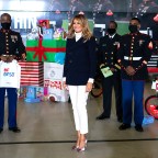 First Lady Melania Trump participates in a Toys for Tots Christmas Event, Washington DC, USA - 08 Dec 2020