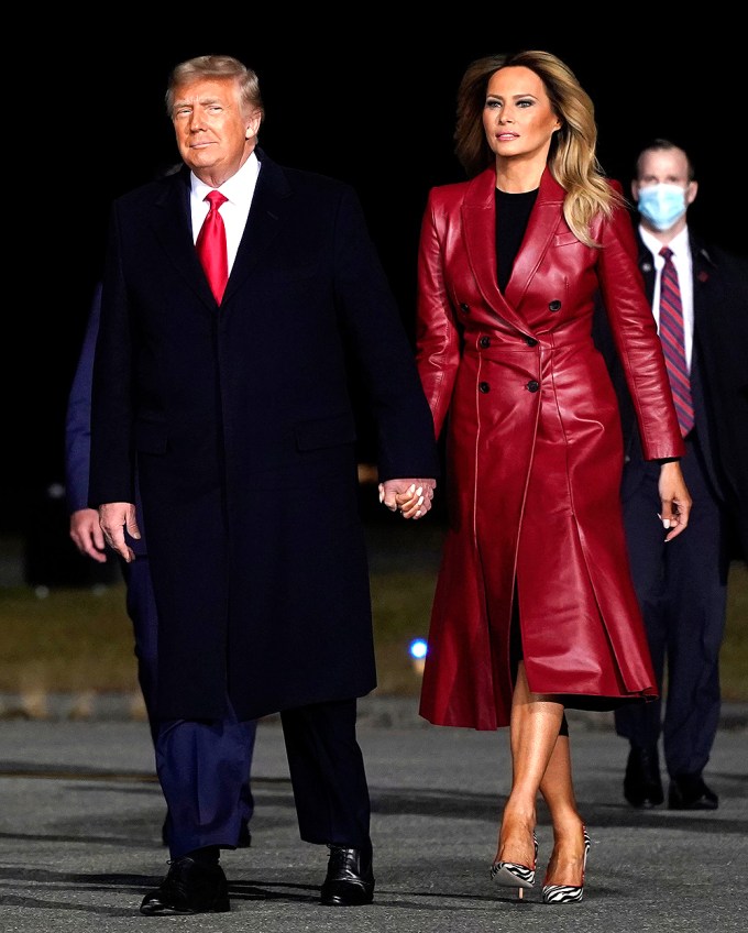 Melania & Donald Trump In Georgia