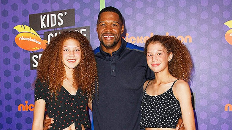 Michael Strahan’s Twin Daughters At Kids’ Choice Sports Awards – Pics ...