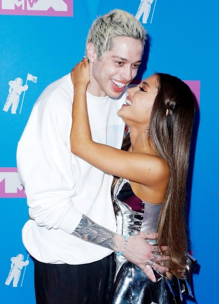 US comedian Pete Davidson and US singer Ariana Grande arrive for the 2018 MTV Video Music Awards at Radio City Music Hall in New York, New York, USA, 20 August 2018.
2018 MTV Video Music Awards, New York, USA - 20 Aug 2018