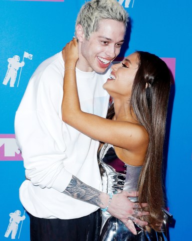 US comedian Pete Davidson and US singer Ariana Grande arrive for the 2018 MTV Video Music Awards at Radio City Music Hall in New York, New York, USA, 20 August 2018.
2018 MTV Video Music Awards, New York, USA - 20 Aug 2018