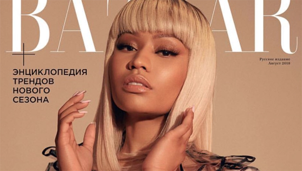 Nicki Minajs ‘harpers Bazaar Russia Cover Gets Bad Fan Reactions 