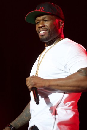 Konser 50 Cent50 Cent dan G-Unit di O2, London, Inggris - 17 Jul 2015