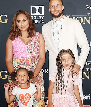 Ayesha Curry, Steph Curry, Ryan Curry, Riley Curry
