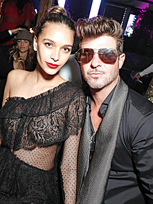 Robin Thicke's girfriend pregnant again
