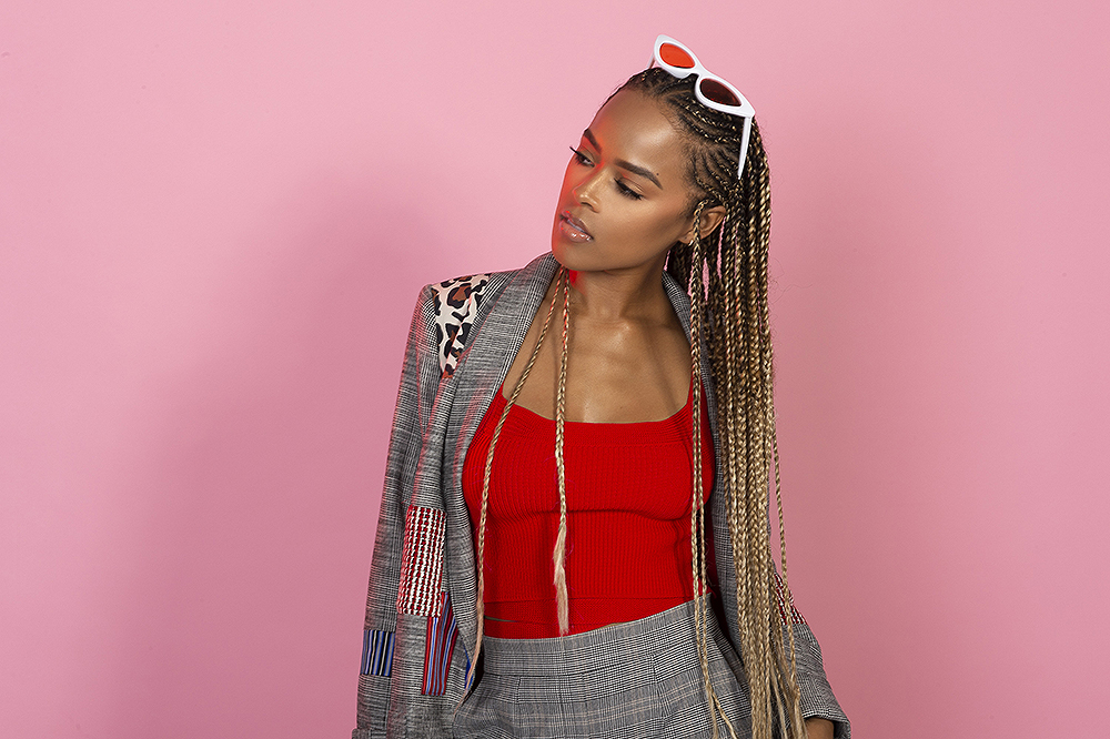 Singer & 'Empire' star Serayah stops by HollywoodLife's New York City office