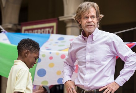 Christian Isaiah as Liam Gallagher and William H. Macy as Frank Gallagher in SHAMELESS (Season 9, Episode 01, "My Penis May Have Helped Heal You"). - Photo: Paul Sarkis/SHOWTIME - Photo ID: SHAMELESS_901_384