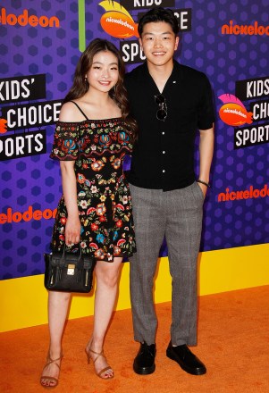 Maia Shibutani and Alex Shibutani
Kids' Choice Sports Awards, Arrivals, Los Angeles, USA - 19 Jul 2018
