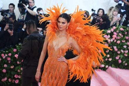 Kendall Jenner
Costume Institute Benefit celebrating the opening of Camp: Notes on Fashion, Arrivals, The Metropolitan Museum of Art, New York, USA - 06 May 2019