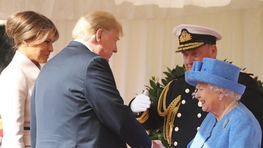 Donald Trump The Queen