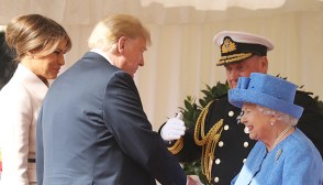 Donald Trump The Queen