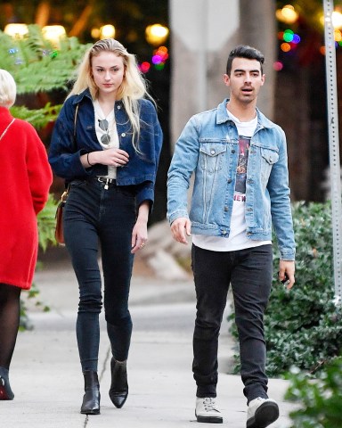 Joe Jonas and Sophie Turner leave a recording studio in Beverly Hills

Pictured: Joe Jonas and Sophie Turner,Joe Jonas
Sophie Turner
Ref: SPL1392103 291116 NON-EXCLUSIVE
Picture by: SplashNews.com

Splash News and Pictures
Los Angeles: 310-821-2666
New York: 212-619-2666
London: 0207 644 7656
Milan: +39 02 4399 8577
Sydney: +61 02 9240 7700
photodesk@splashnews.com

World Rights