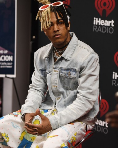 XXXtentacion XXXtentacion at I Heart radio Station 103.5 The Beat, Fort Lauderdale, USA - 26 May 2017