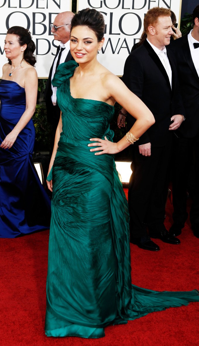 Mila Kunis at Golden Globes