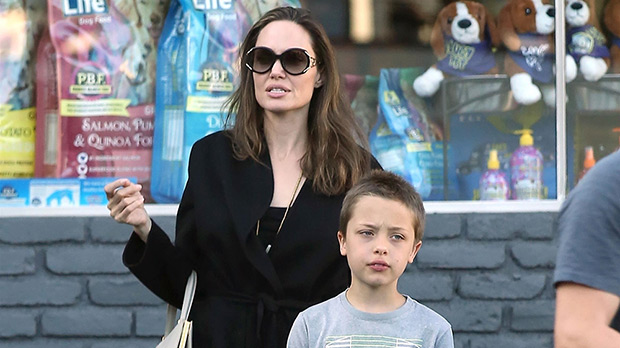 Angelina Jolie Goes Shopping With Shiloh & Knox And He Looks Like Brad ...