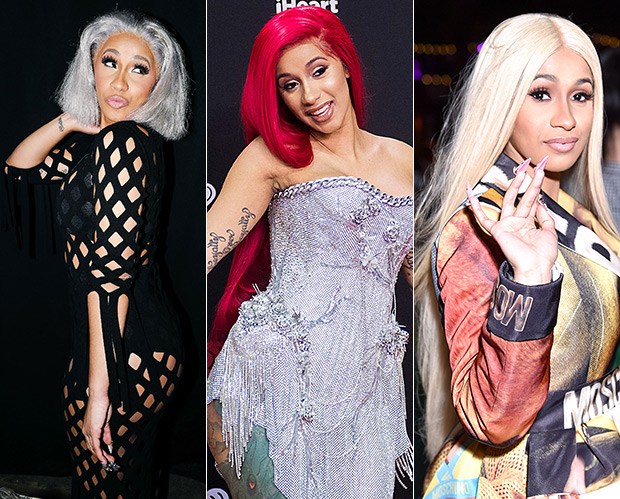 Cardi B hairstyles