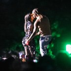 Cardi B and Offset Share A Sweet Kiss On Stage At Wireless Festival