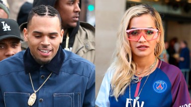 Chris Brown Rita Ora Flirting Instagram Comments