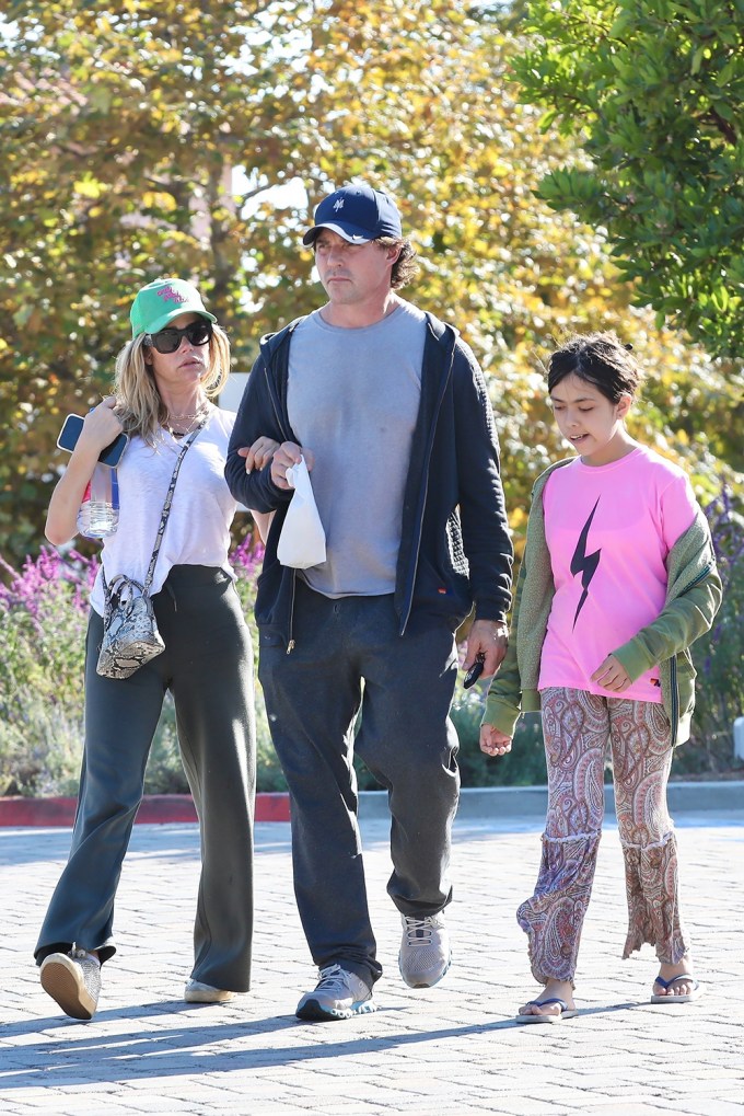 Denise Richards Spends Time With Her Family