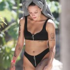 Singer Halsey takes a dip in one of Mexico's famous cenotes