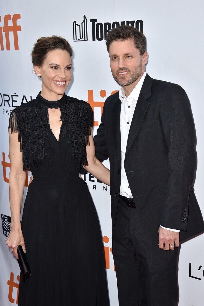Hilary Swank & Philip Schneider at the ‘What They Had’ Screening