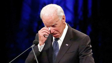 Joe Biden Crying