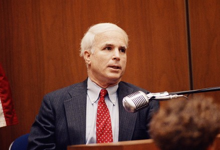 U. S. Sen. John McCain, R-Ariz., testifies in a Los Angeles courtroom during the trial of former Lincoln savings and Loan head Charles Keating
John McCain Testimony, Los Angeles, USA
