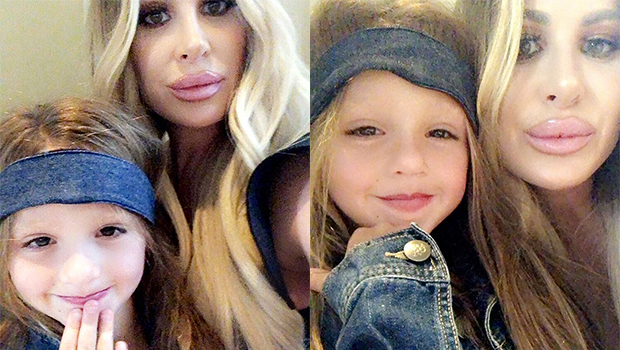 Kim Zolciak S Lips Look Huge In New Selfie With Her Daughter — Pics Hollywood Life