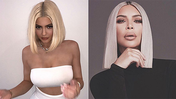Kylie Jenner Kim Kardashian S Blonde Hair See Look Alike Pics Hollywood Life