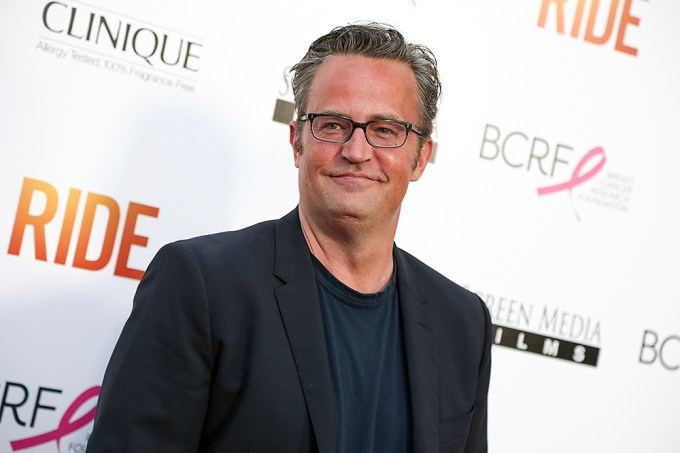 Matthew Perry at a premiere