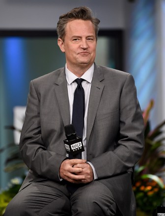 Actor Matthew Perry joins the BUILD Speaker Series to discuss the mini-series "The Kennedys to Camelot" at AOL Studios on Thursday, March 30, 2017, in New York.  (Photo by Evan Agostini/Invision/AP)