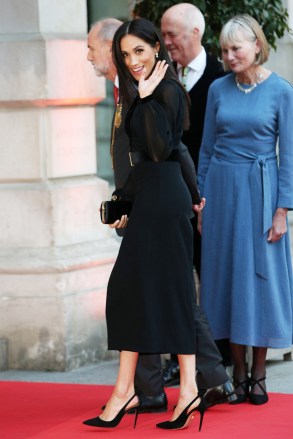 Meghan Duchess of Sussex
'Oceania' exhibition opening, Royal Academy of Arts, London, UK - 25 Sep 2018