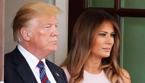 melania trump boob job