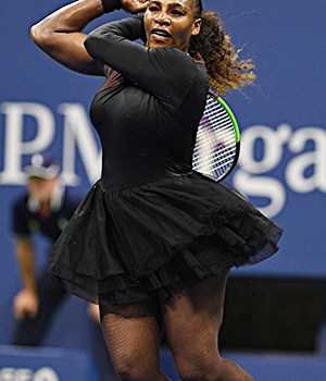 Serena WilliamsUS Open, Day 1, Billie Jean King Tennis Center, New York, USA - 27 Aug 2018