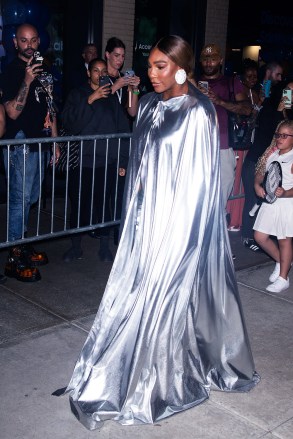 NYFW VogueWorld Fashion Show Meatpacking District, NY. 12 Sep 2022 Pictured: Serena Williams. Photo credit: RCF / MEGA TheMegaAgency.com +1 888 505 6342 (Mega Agency TagID: MEGA895392_005.jpg) [Photo via Mega Agency]