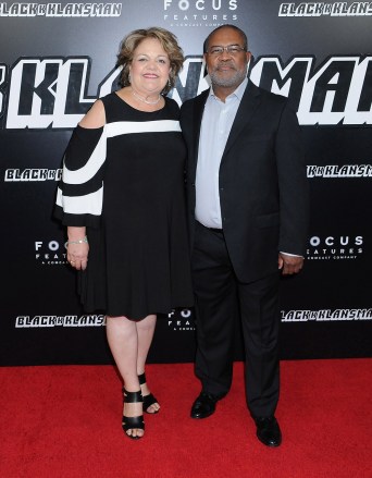 Patsy Stallworth, Ron Stallworth
'BlacKkKlansman' film premiere, Arrivals, New York, USA - 30 Jul 2018