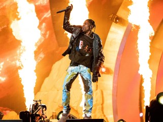 Travis Scott performs at Day 1 of the Astroworld Music Festival at NRG Park, in Houston
2021 Astroworld Festival - Day One, Houston, United States - 05 Nov 2021
