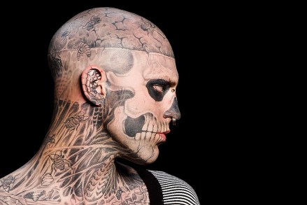 Rick Genest Canadian model Rick Genest, aka Zombie Boy, wears a creation by Auslander during the Fashion Rio Summer 2012 collection in Rio de Janeiro, Brazil
Brazil Fashion Rio, Rio de Janeiro, Brazil
