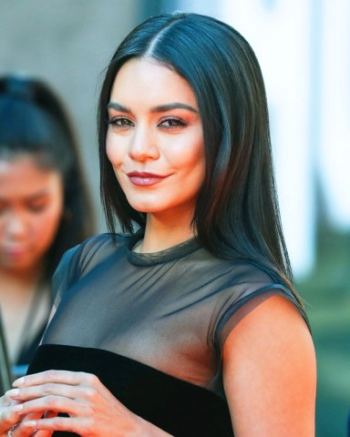 Actress Vanessa Hudgens wearing an Armani gown arrives at the World Premiere Of Sony Pictures' 'Once Upon a Time In Hollywood' held at the TCL Chinese Theatre IMAX on July 22, 2019 in Hollywood, Los Angeles, California, United States.
World Premiere Of Sony Pictures' 'Once Upon a Time In Hollywood' - Arrivals, United States - 22 Jul 2019