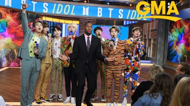 bts outfits good morning america