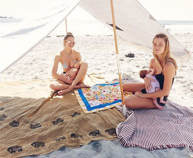 candice swanepoel breastfeeding