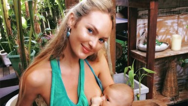 candice swanepoel breastfeeding