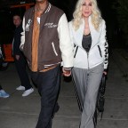 *EXCLUSIVE* Cher and Alexander Edwards arrive for a pre-Grammy party at Matsuhisa