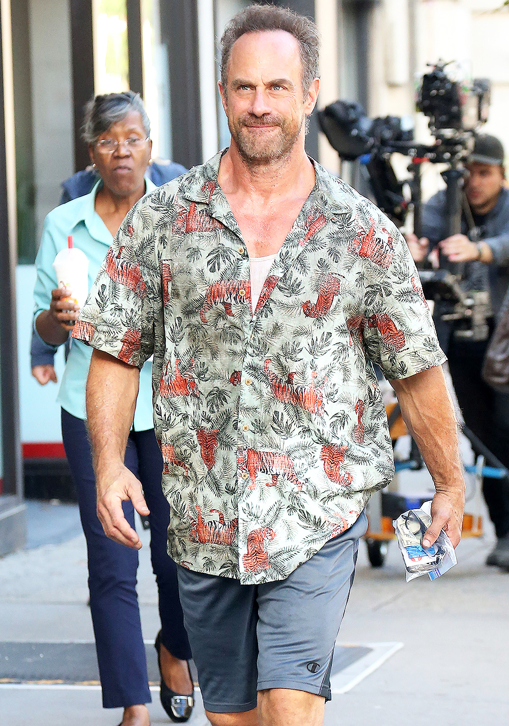 Christopher Meloni
'Happy' on set filming, New York, USA - 27 Sep 2018