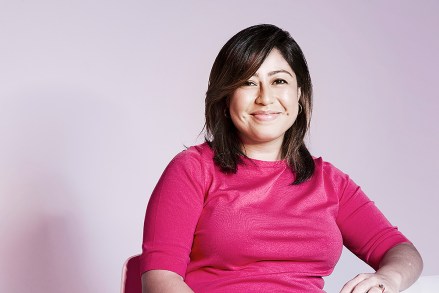 Cristina Jimenez sits for portrait