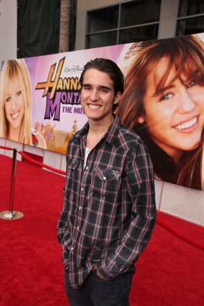 HOLLYWOOD, CA - APRIL 02: Daniel Samonas at the World Premiere of Walt Disney Pictures 'Hannah Montana The Movie' on April 02, 2009 at the El Capitan Theatre in Hollywood, California. 
World Premiere of Walt Disney Pictures 'Hannah Montana The Movie' Hollywood Los Angeles, America.